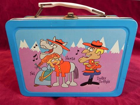 dudley do right metal lunch box|7 Vintage Metal Lunch Boxes That Could Be Worth a Fortune.